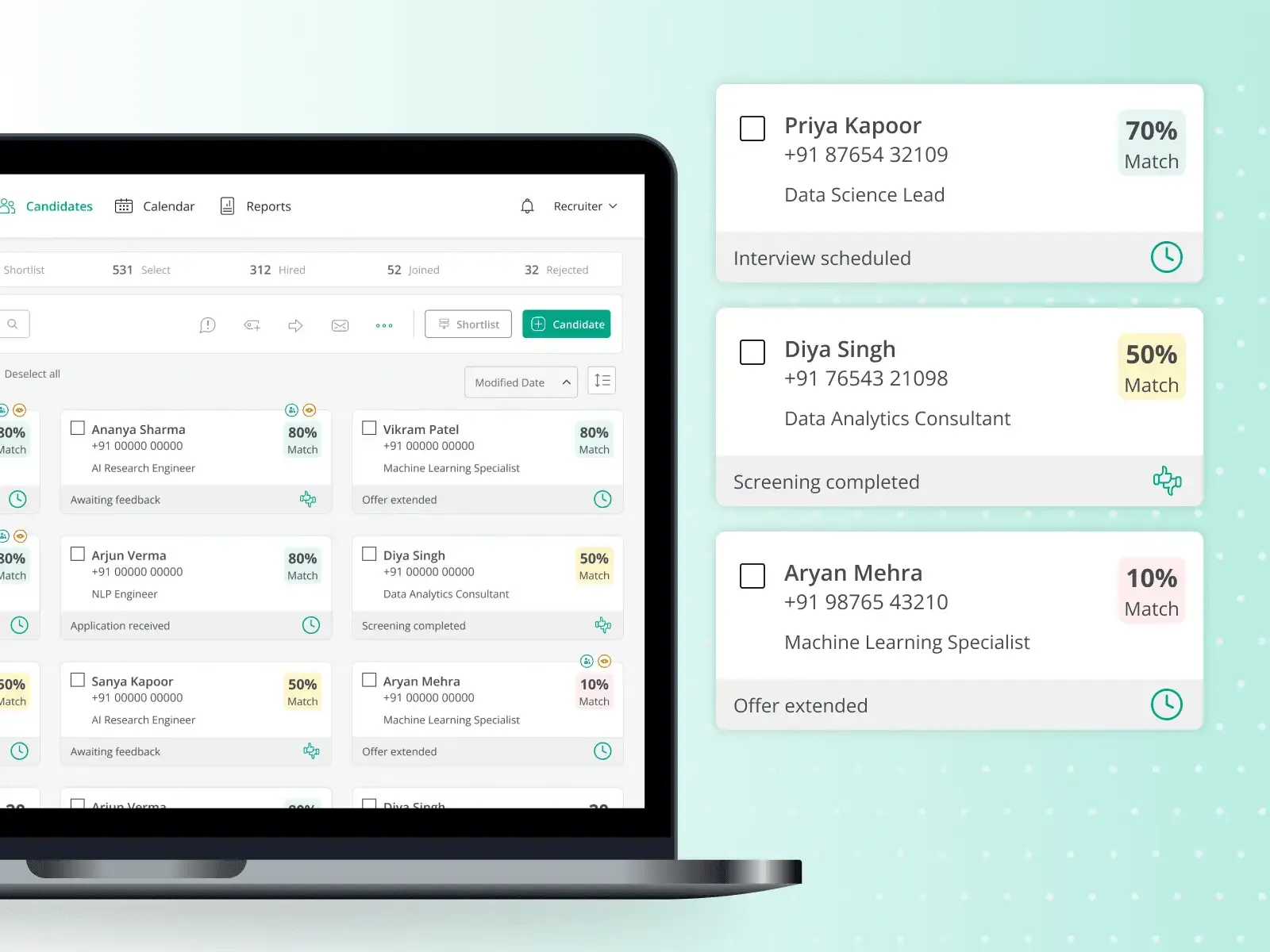 Enable Faster Resume Screening with
