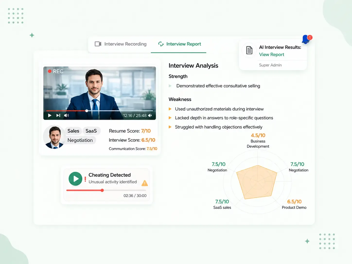 Introducing AI Interviewer - Automating First-Round Interviews without Losing Control
