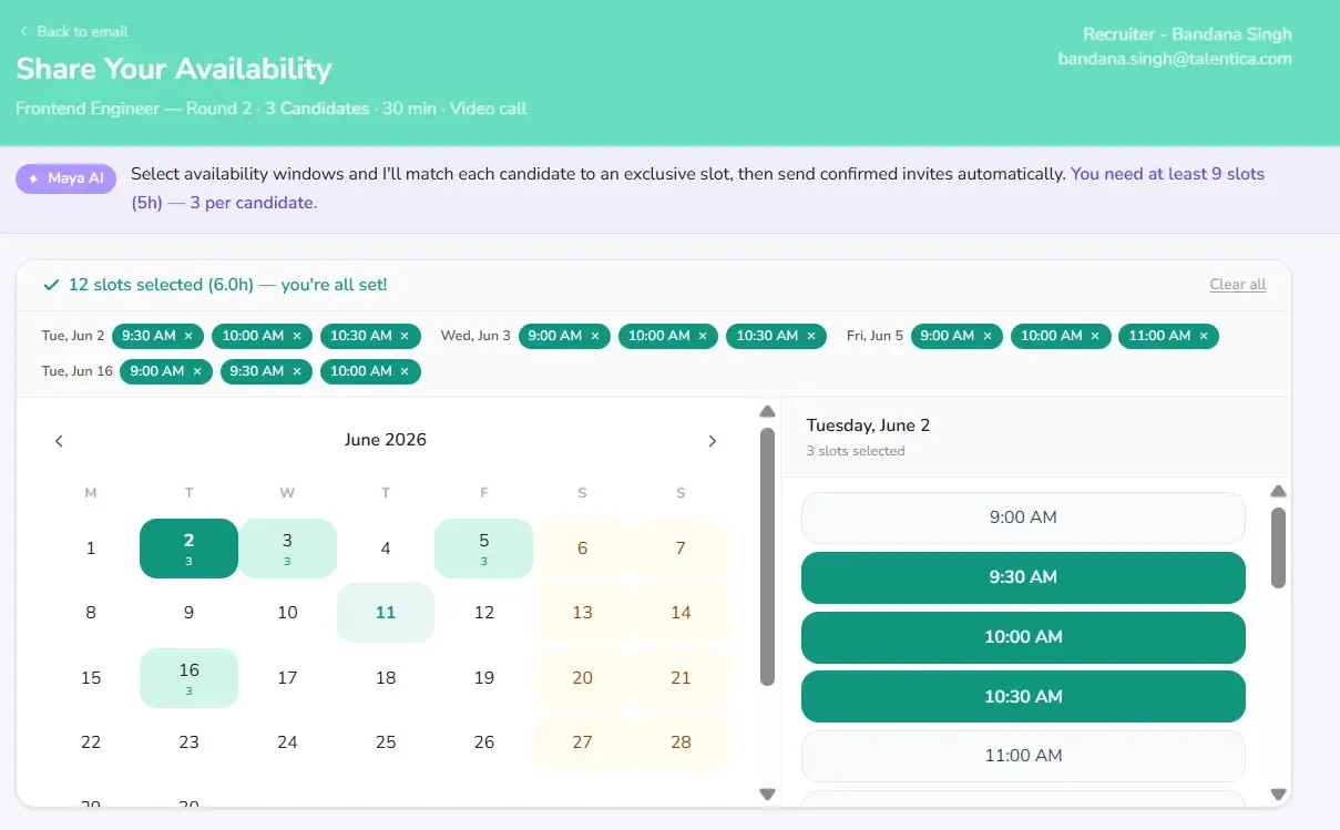Introducing Talentpool's AI Interview Scheduler: How It Works