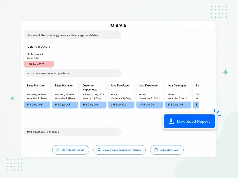 Reports, Ready in One Click
