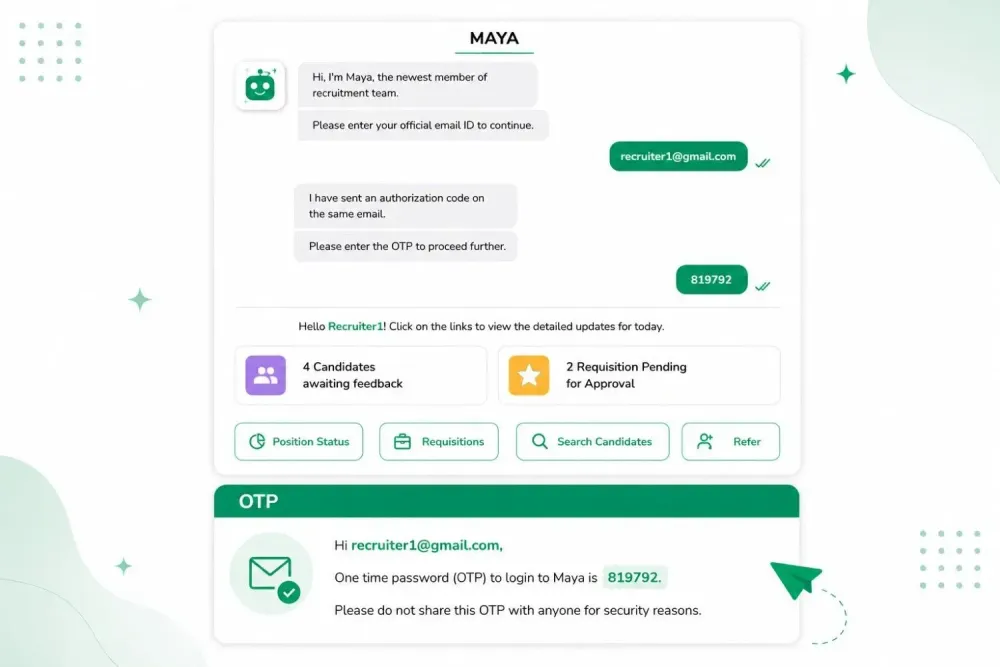 Maya - AI Hiring Assistant